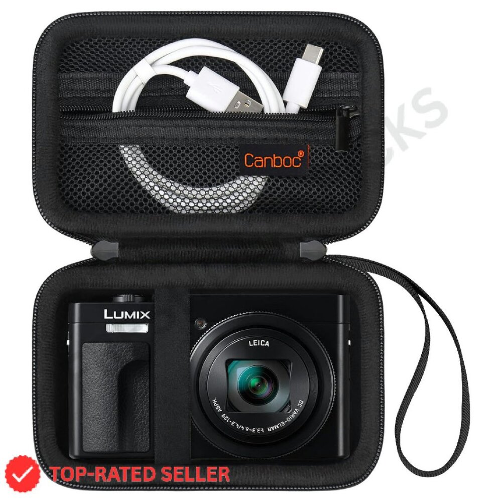 Hard Shell Camera Case Compact Travel Protection … - image 1